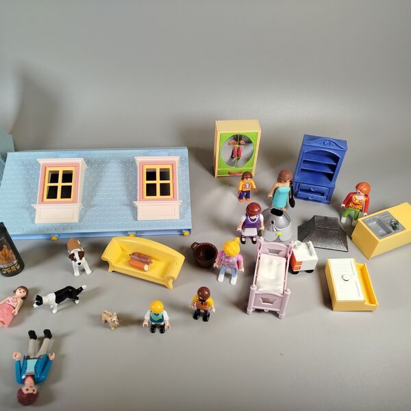 Playmobil Puppenhaus 5303 Großes Stadthaus, mit Möbeln, Figuren | multicolored 2