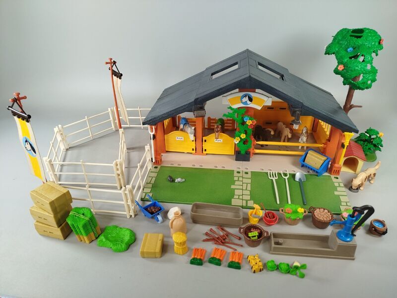 Playmobil Reiterhof 3120 mit Pferden, Figuren & Zubehör | mehrfarbig 1