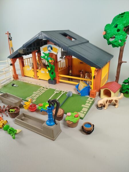 Playmobil Reiterhof 3120 mit Pferden, Figuren & Zubehör | mehrfarbig 4