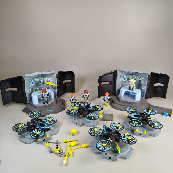 Playmobil Sci-Fi Set - Drohnen, Minifiguren | multicolored 1