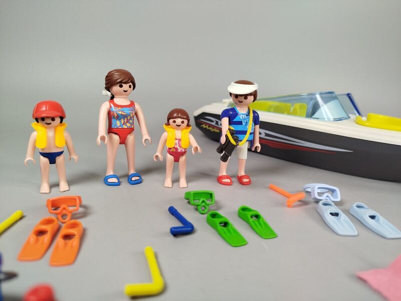 Playmobil Set - Strandurlaub und Cafe | mehrfarbig 2