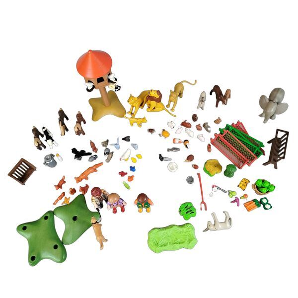 Playmobil Tierpark Set mit Figuren und Tierene | multicolored, image 1 of 2