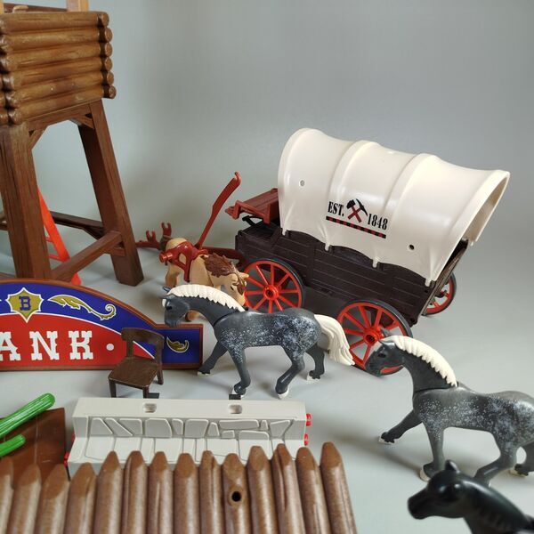 Playmobil Western Fort Bravo Set | multicolored 4
