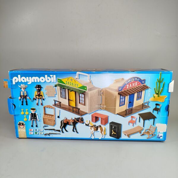 Playmobil Western Stadt 4398 - Sheriff & Bankgebäude | multicolored 1