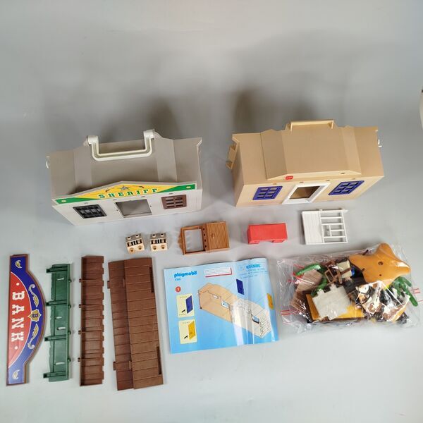 Playmobil Western Stadt 4398 - Sheriff & Bankgebäude | multicolored 3
