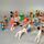 Playmobil Zirkus Set - Figuren, Tiere and Zubehör, Vintage | multicolored thumbnail 3/5