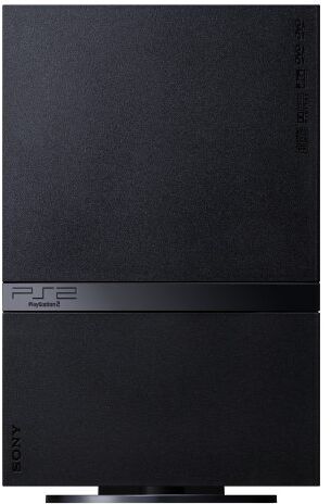 Sony PlayStation 2 Slim (PS2 Slim) | svart