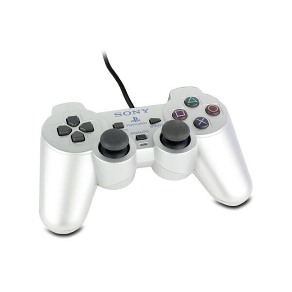 Sony PlayStation 2 Slim (PS2 Slim) | jeu inclus | Argent | 1 Manette | Grand Theft Auto San Andreas (Version allemande), image 2 of 3