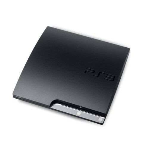 Sony PlayStation 3 Slim | Pevný disk 160 GB | bezdrátový ovladač DualShock | černá