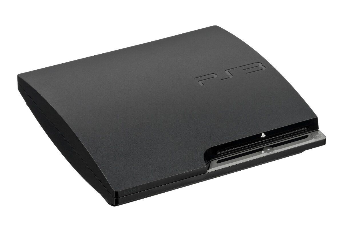 Sony PlayStation 3 Slim (PS3 Slim) 120 GB HDD Schwarz