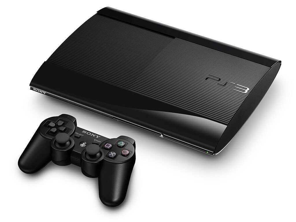 Sony PlayStation 3 Super Slim (PS3 Super Slim) | 12 GB | DualShock draadloze controller | Zwart