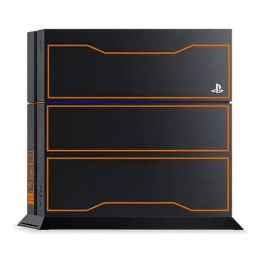 Sony PlayStation 4 Fat (PS4 Fat) | Call of Duty: Black Ops III Limited Edition | 1 TB HDD | Zwart/Oranje