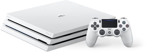 Väldigt bra: Sony PlayStation 4 Pro (PS4 Pro) | Normal Edition | 1 TB | Controller | vit | Controller vit