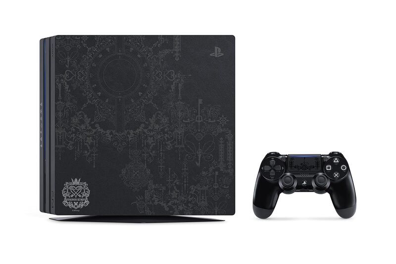 Sony PlayStation 4 Pro (PS4 Pro) | inkl. Spiel | Kingdom Hearts 3 Edition | schwarz | 1 TB | 1 Controller | Kingdom Hearts 3 2