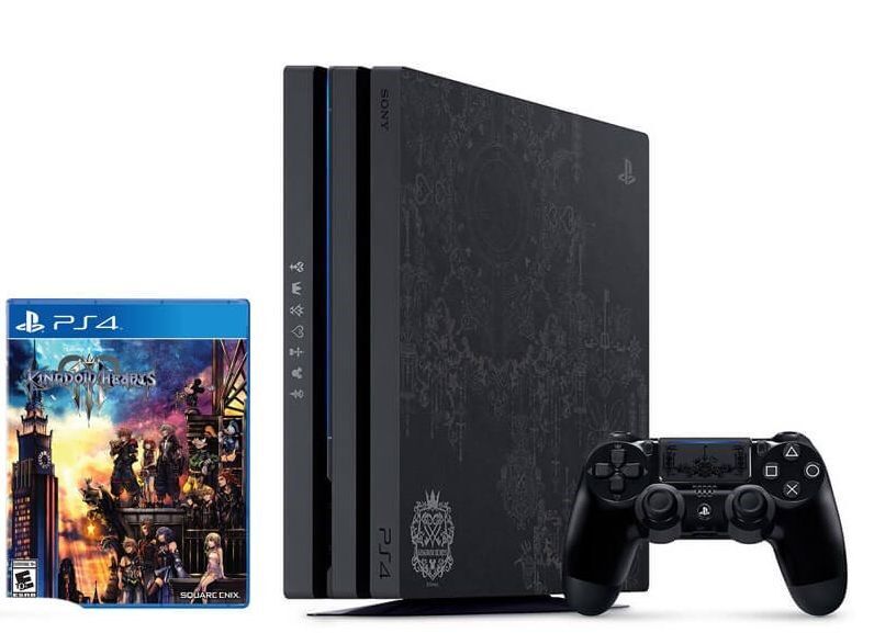Sony PlayStation 4 Pro (PS4 Pro) | inkl. Spiel | Kingdom Hearts 3 Edition | schwarz | 1 TB | 1 Controller | Kingdom Hearts 3 1