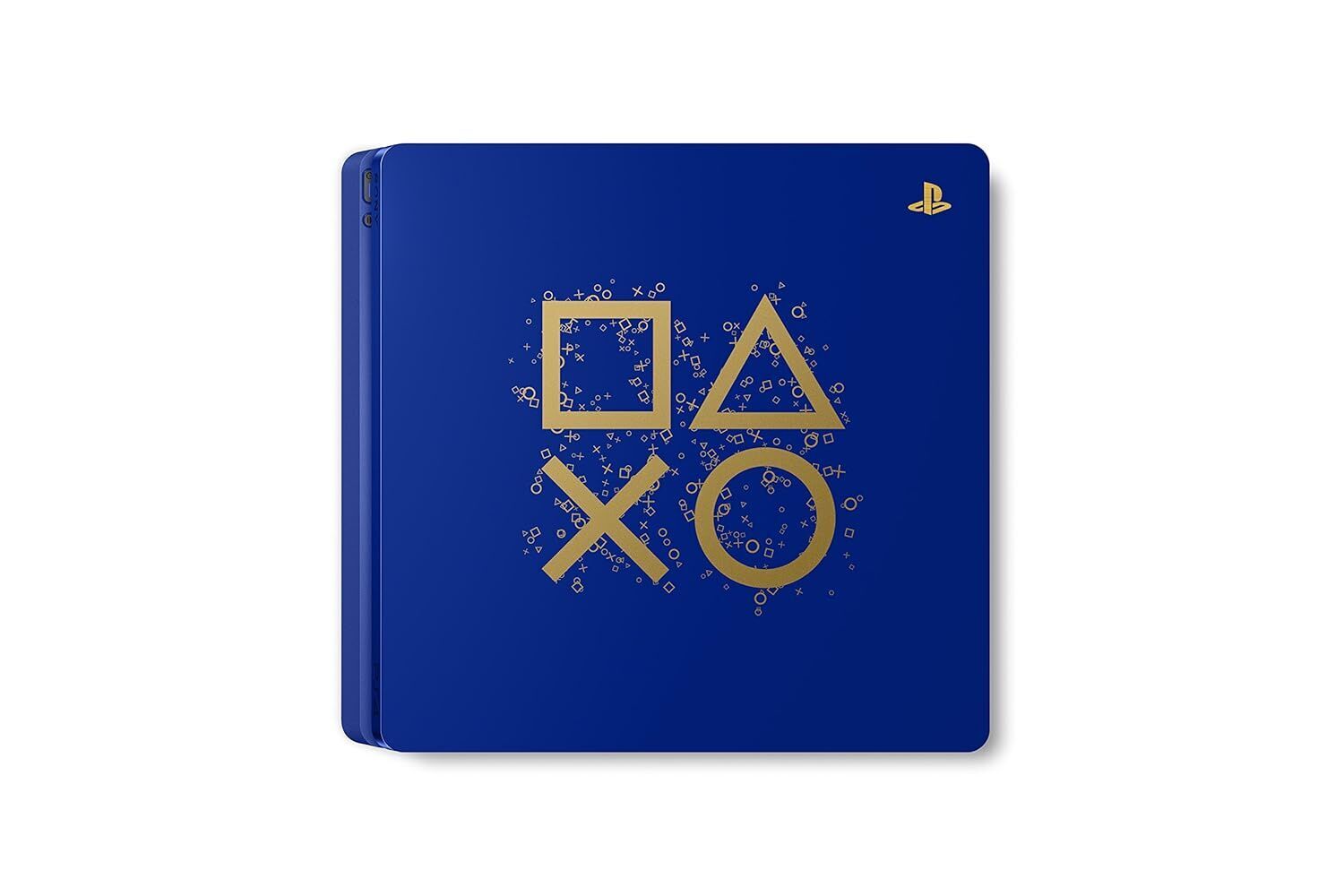 Sony PlayStation 4 Slim (PS4 Slim) | Days of Play Edition | 500 GB | 1 Controller | Blauw | Zwarte Controller