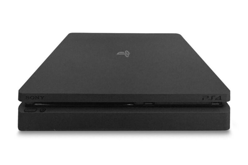 Sony PlayStation 4 Slim (PS4 Slim) | inkl. Spiel | schwarz | 500 GB | 2 Controller | Uncharted 4: A Thief's End 1