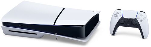 Som Ny: Sony PlayStation 5 Slim (PS5 Slim) | 1 TB | Controller | vit