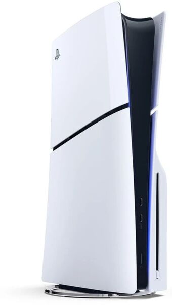 Sony PlayStation 5 Slim (PS5 Slim) | 1 TB | 2 Controller | blanc, image 3 of 3