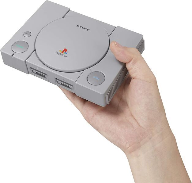 Sony PlayStation Classic (2018) | szary | 2 PlayStation Classic-Controller 2