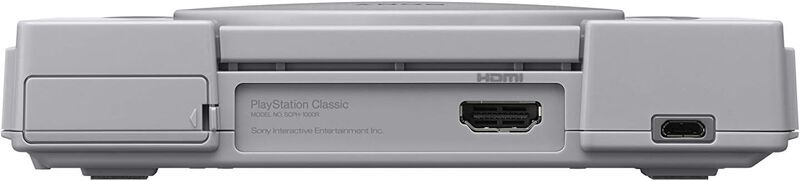 Sony PlayStation Classic (2018) | gris | 2 PlayStation Classic-Controller 5