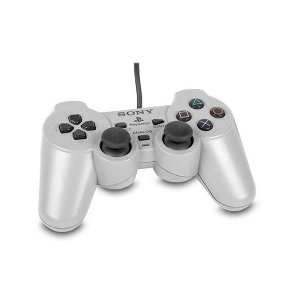 Sony PlayStation PS1 (1994) | DualShock-ohjain | harmaa 2