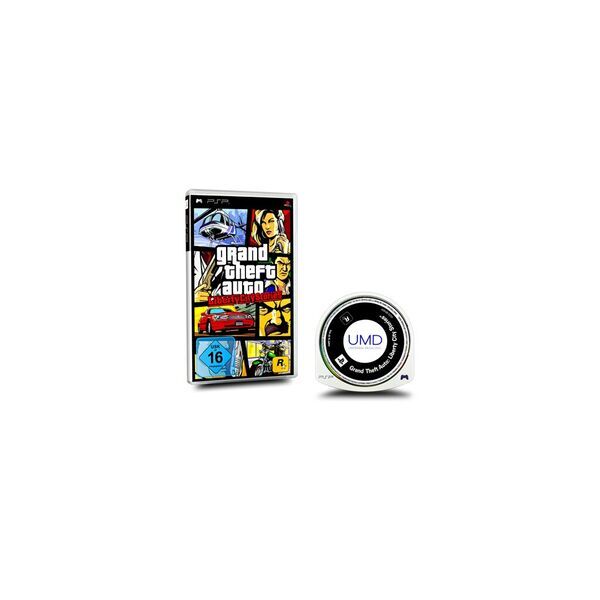 Sony PlayStation Portable (PSP) Slim & Lite | inkl. Spiel | 3004 | schwarz | Grand Theft Auto Liberty City Stories (DE Version) 4