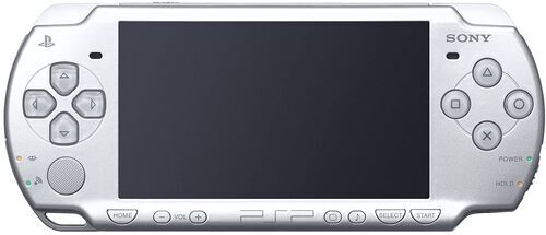 Sony PlayStation Portable (PSP) Slim & Lite | inkl. Spel | 2004 | silver | Need For Speed - Most Wanted 5-1-0 (DE Version)
