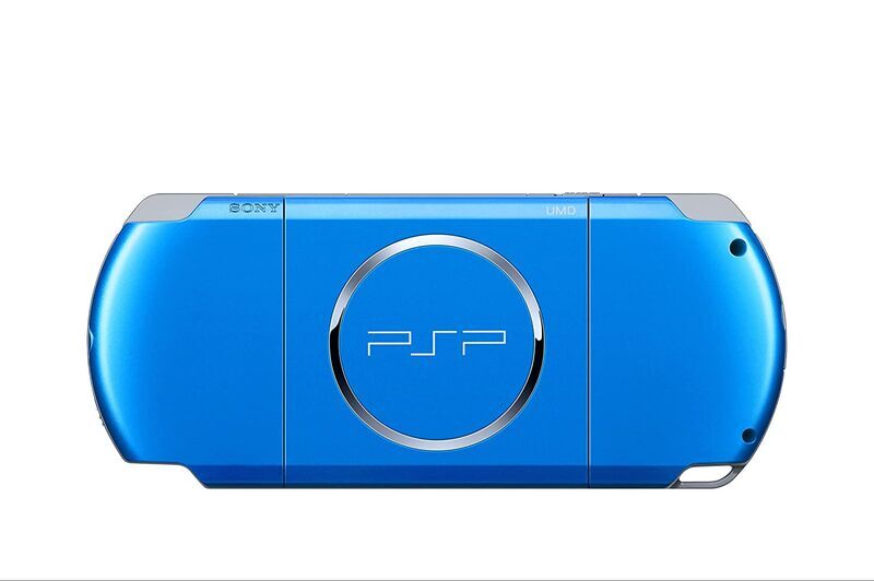 Sony PlayStation Portable (PSP) Slim & Lite | inkl. Spil | 3004 | blå | Little Big Planet (DE Version) 2