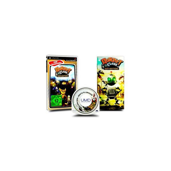Sony PlayStation Portable (PSP) Slim & Lite | inkl. Spiel | 3004 | rot | Ratchet & Clank Size Matters (DE Version) 3
