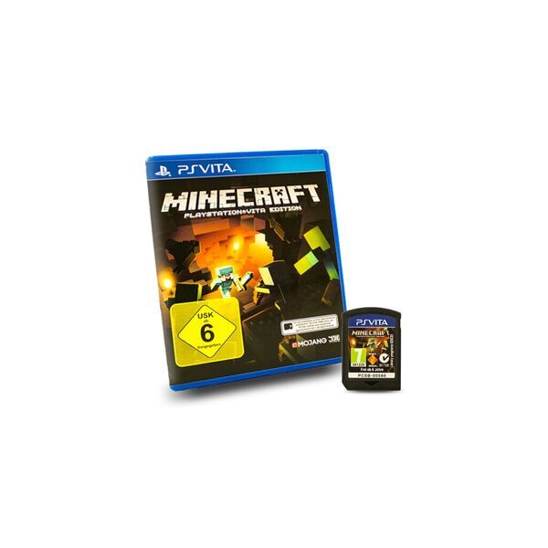 Sony PlayStation Vita Slim (PS Vita Slim) | incl. jogo | preto | Minecraft (versão DE) 3