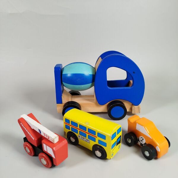 Playtive Holzspielzeug Set | večbarven 3