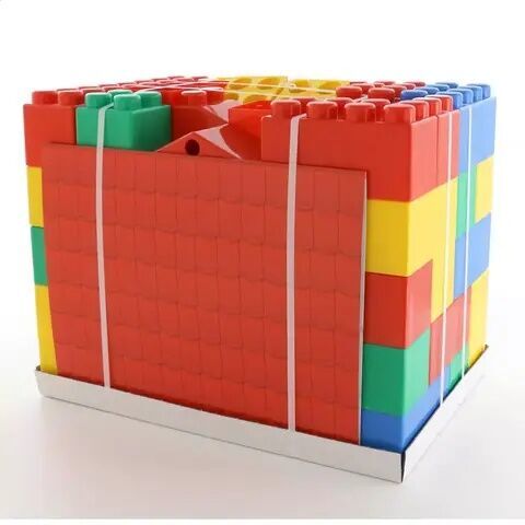 Polesie Haus aus XXL Bausteine | 134 Teile | mehrfarbig 2