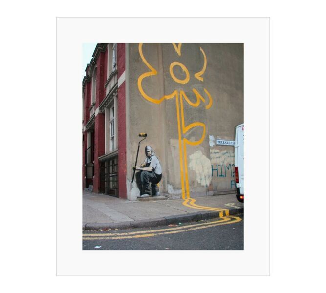 Pollard St - Banksy 33 x 40 cm | multicoloured, image 1 of 5