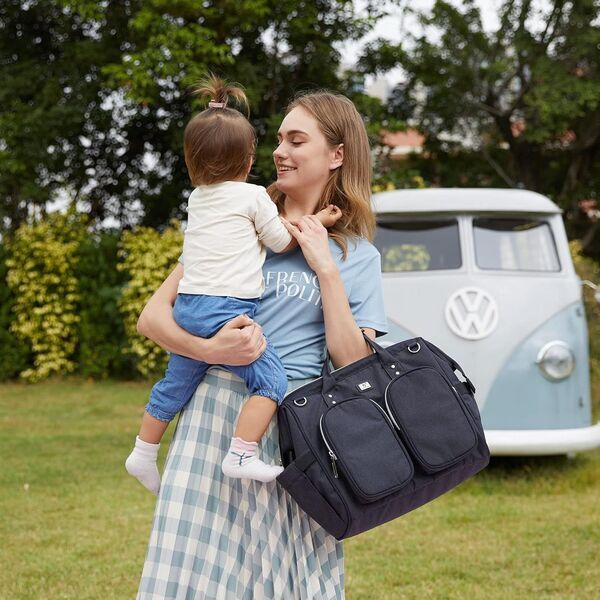 Pomelo Best Wickeltasche | schwarz 2