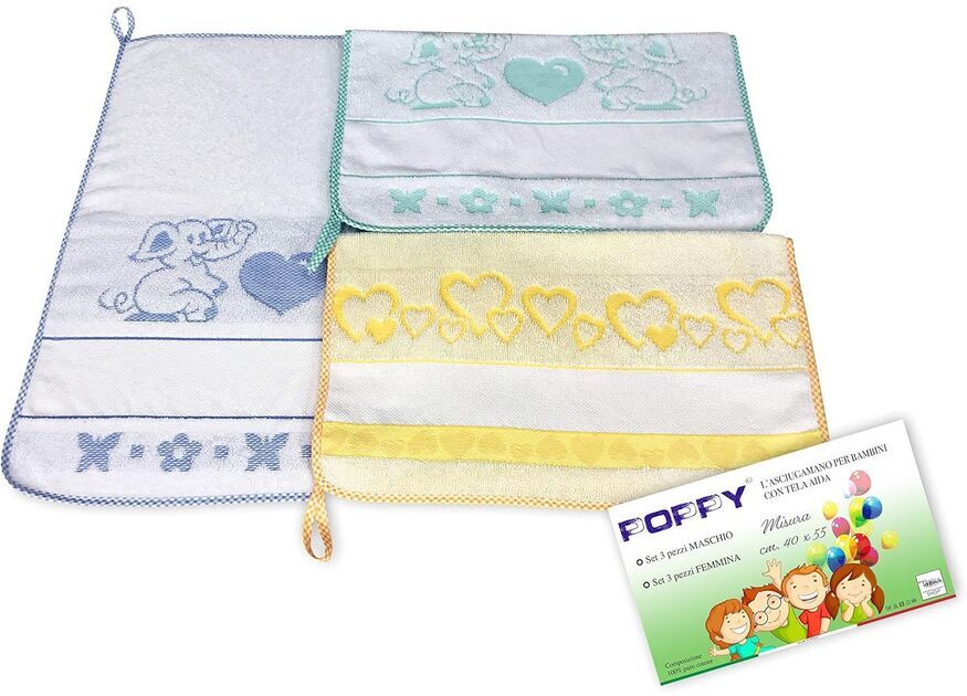 Popy Handtuchset 3-tlg. - Sanfte Pflege für dein Baby
