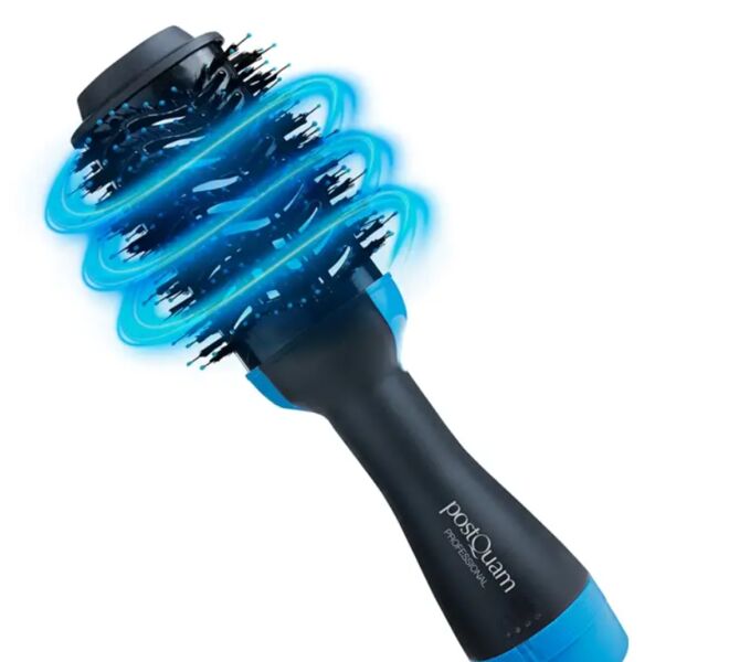 postQuam Rituel volumax 1000W styling brush | black/blue, image 2 of 2