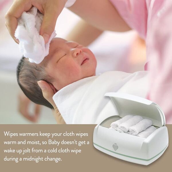 Prince Lionheart Warmies Wipes Warmer | white 2