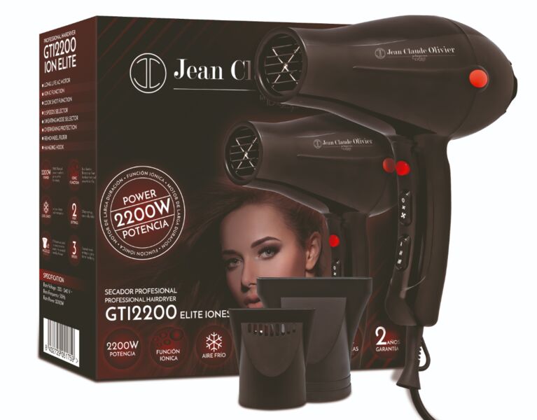Secador de pelo profesional Elite 2200 W iónico | negro, image 1 of 1