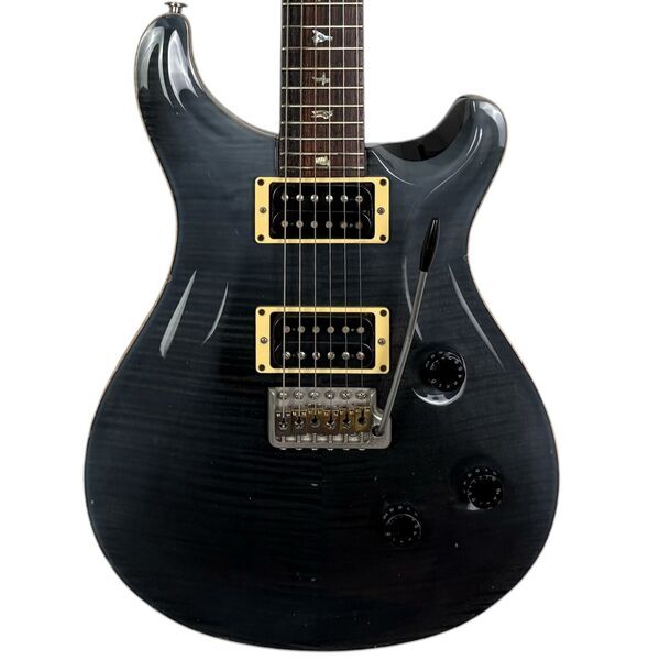 PRS Custom 24 10-Top 1997 - Flamed Maple Grey Black | grey black, image 1 of 5