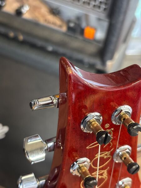 PRS Custom 24 10 Top Amber USA 2009 Electric Guitar | Amber, image 5 of 5