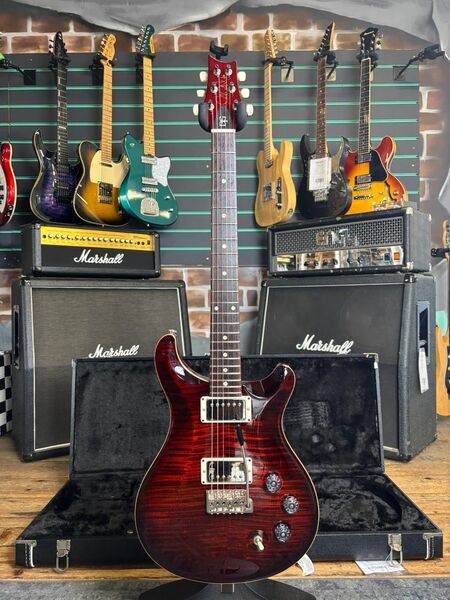 PRS DGT Fire Red 2020 Electric Guitar | red, image 1 of 5