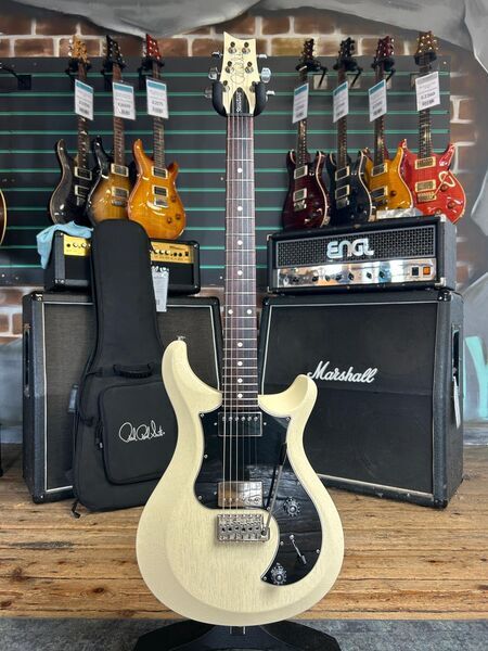 PRS S2 Standard 22 Satin Antique White 2022 Electric Guitar | Satin White, image 1 of 5