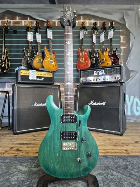 PRS SE CE24 Standard Satin Turquoise 2023 Electric Guitar | satin, image 1 of 5