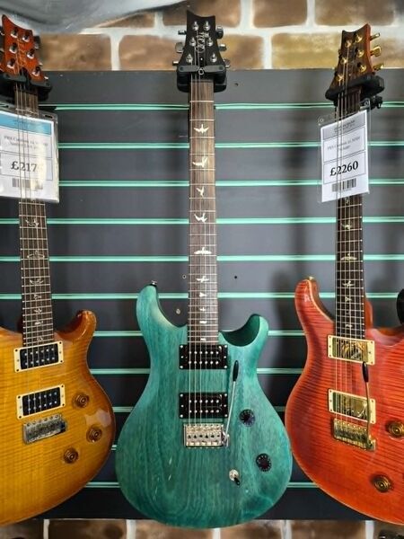 PRS SE CE24 Standard Satin Turquoise 2023 Electric Guitar | satin, image 2 of 5