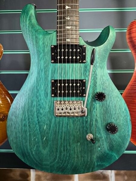 PRS SE CE24 Standard Satin Turquoise 2023 Electric Guitar | satin, image 4 of 5