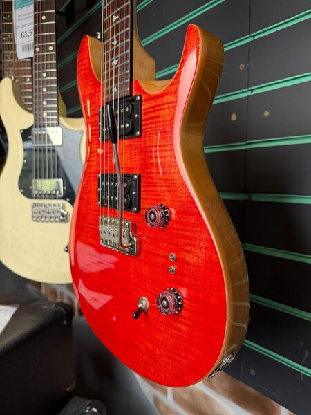 PRS SE Custom 24-08 Blood Orange 2023 Electric Guitar | orange, image 5 of 5