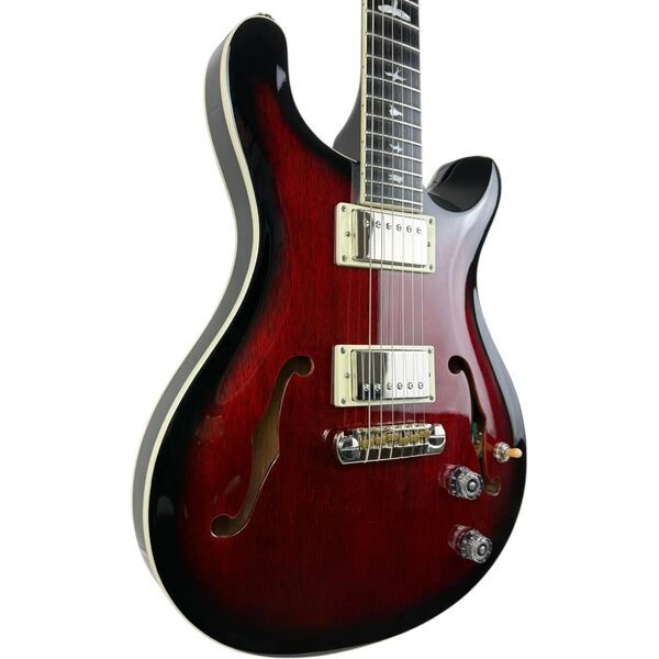 PRS SE Hollowbody Standard 2021 - Fire Red Burst | Fire Red Burst, image 1 of 4