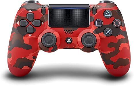 Sony PlayStation 4 (PS4) - DualShock 2.0 Wireless Controller | red camouflage, image 1 of 1