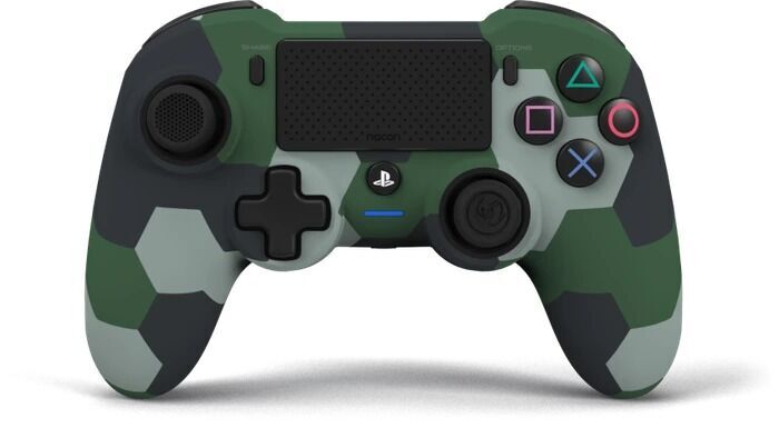 Sony PlayStation 4 (PS4) - DualShock 2.0 Wireless Controller | green camouflage, image 1 of 2